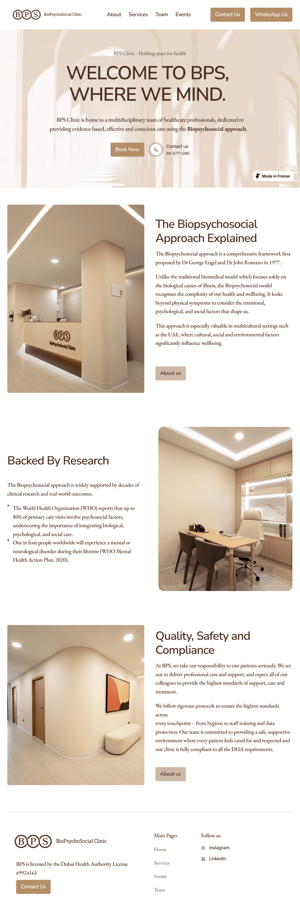 BPS Clinic Presentation Mockup